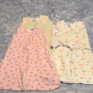 Halo Kids Sleep Sacks - Pink, Cream, and Multicolor